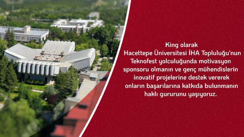 Haccettepe Üniversitesi İHA Topluluğu Motivasyon Sponsoru