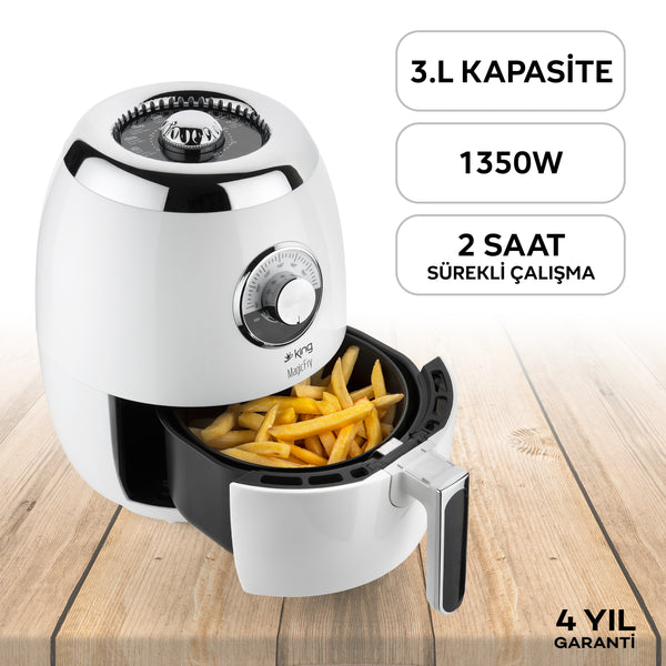 KYF25 MagicFry Hot Air Fryer White