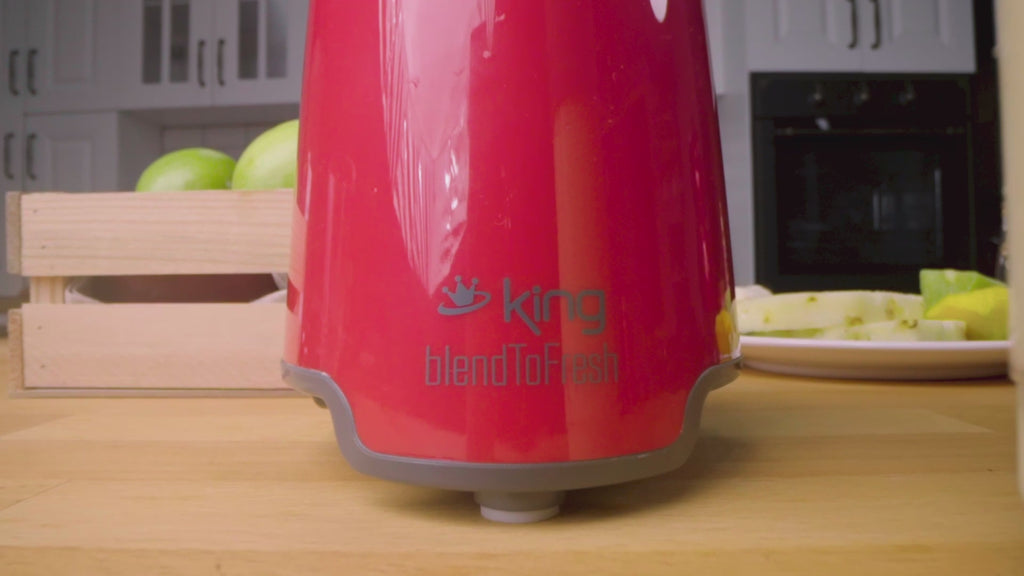 King K 483 Blend To Go Personal Blender-Red, With Blender Bottle